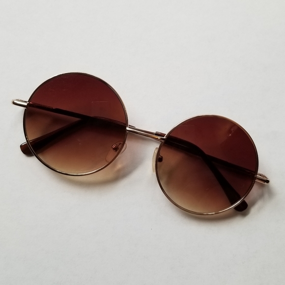 ❗Call It Spring Gold and Tan Full Circle Sunglasses❗ - Picture 3 of 4